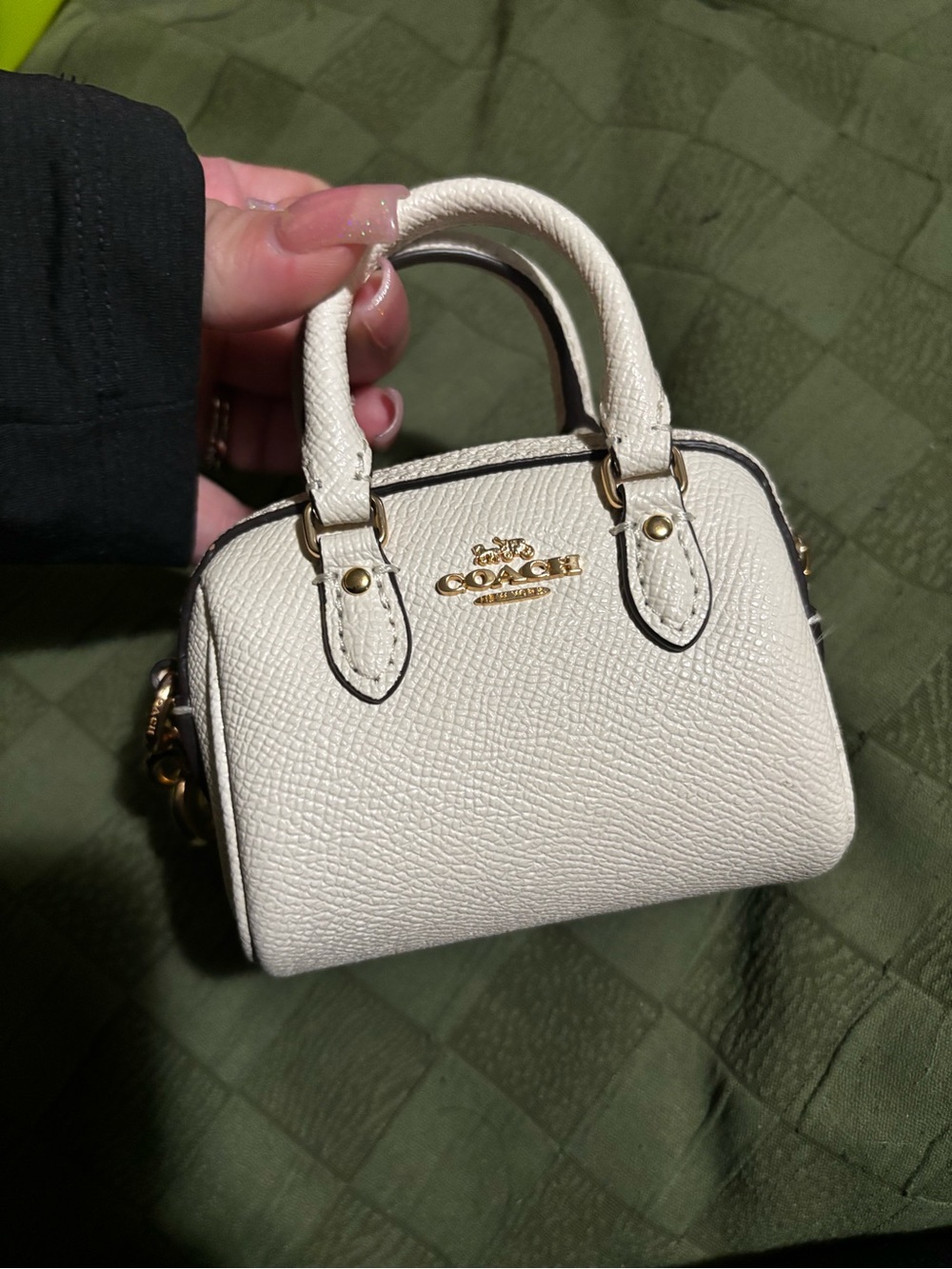 Coach bag charm jumbo bag charm